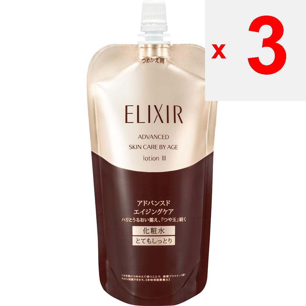 Shiseido Elixir Advanced ELIXIR ADVANCED LOTION T 3 (for Refill) 150ml New Elixir After Cleansing Your Face, Apply a Generous Amount To a Cotton Pad (