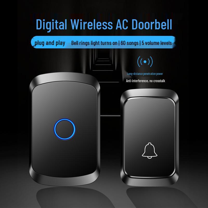 Wireless Long-Distance Smart Doorbell for Homes and Businesses