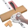 Универсальная настольная пила с угломером в сборе, алюминиевая угловая линейка, быстрое позиционирование с углом 27