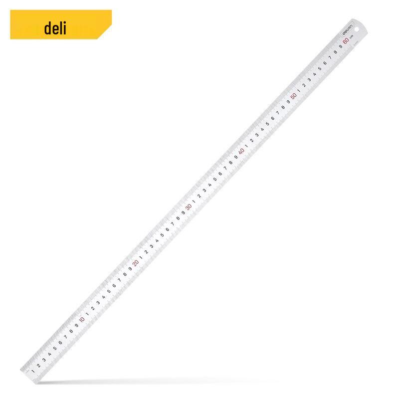 Deli DL8600 Thickened Stainless Steel Ruler