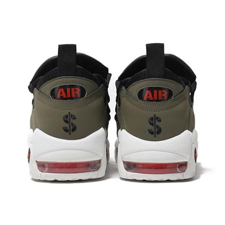 New Nike Air More Money Medium Olive AJ2998-200