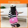 Trendy Multi-color Childrens Shoulder Bag Featuring Durable Canvas Material