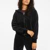 Puma Casual Embroidered Zip-Up Hooded Jacket Women Jackets Black 532948-01