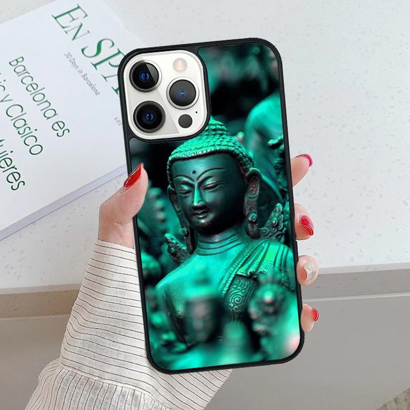 Buddha Statue Phone Case cover For iPhone 17 Air 15 16 16e 14 13 Pro Max Coque 12 11 Pro Max For Apple PLUS fundas shell