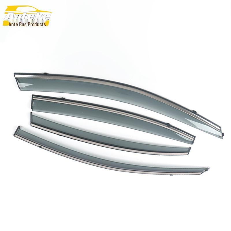 Compatible with GAC GA3/GA3S Plastic Rain Guards: 3D Stainless Steel Decorative Strip for Exterior