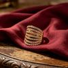 Women Rhinestone Scarf Buckle Clip Fashion Silk Scarves Clip Elegant No Slip Scarf
