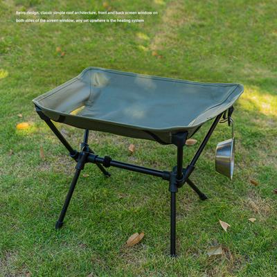 Outdoor Camping Moon Chair Foldable Stool Portable Ultra Light  Aluminum Alloy  Stool Travel Barbecue Leisure Stool