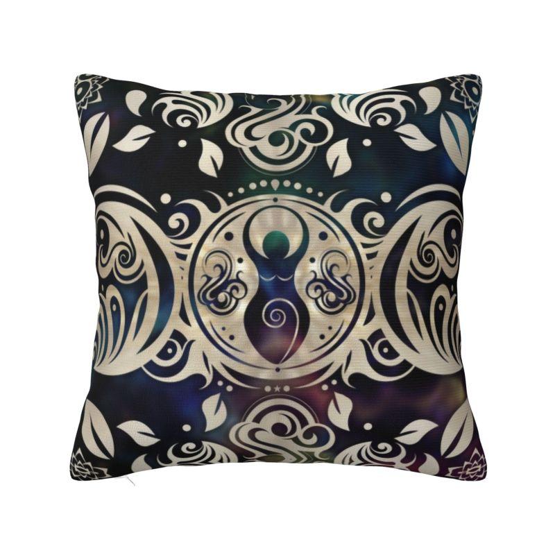 Major Arcana Tarot Astrology Chart Modern Pillow Cover Home Decorative Goth Zodiac Witch Magic Car Cushion