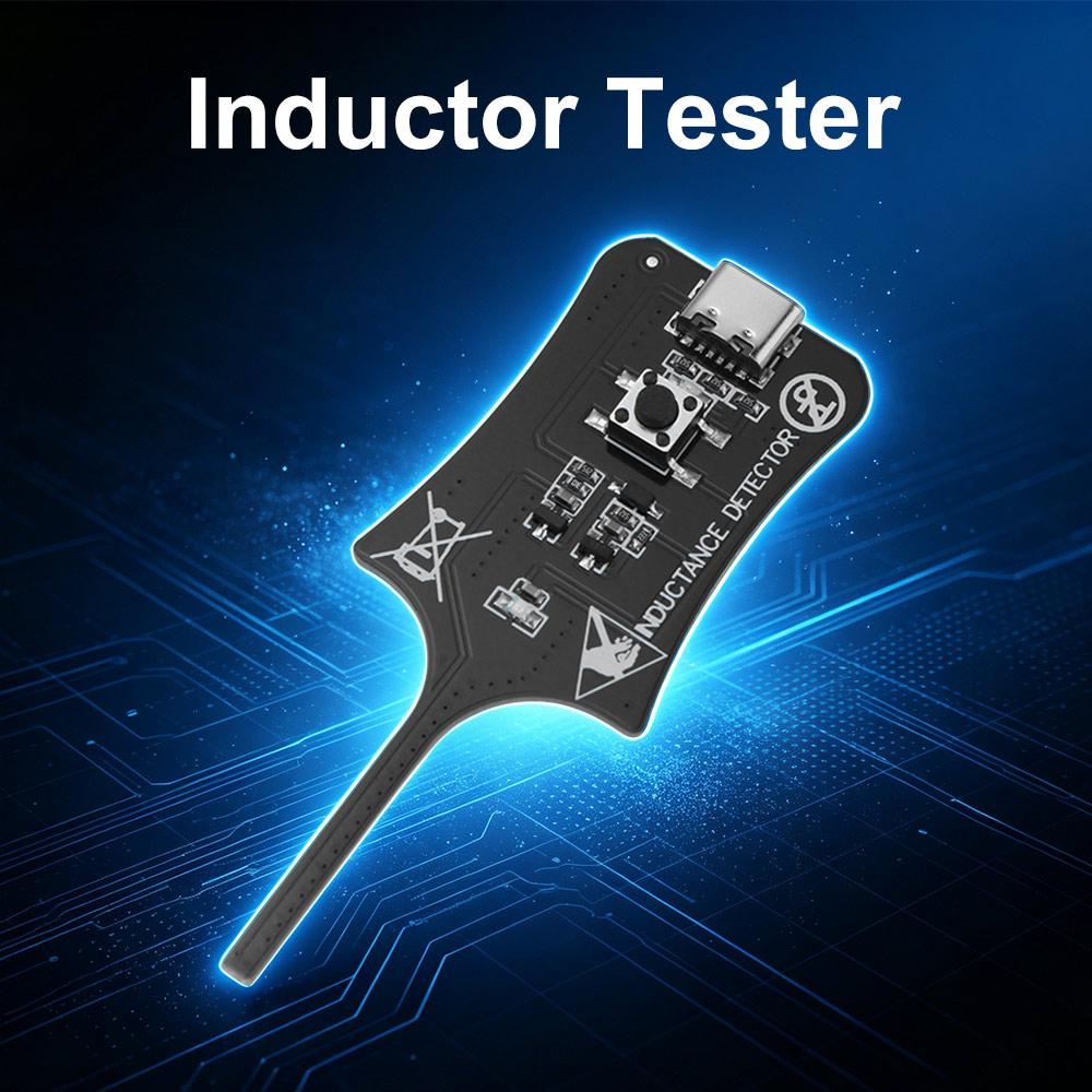 High Accuracy Motherboard Coil Tester Strong Stability Quick Investigation Inductor Detector Tool Easy To Use Type-C