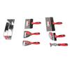 12in Drywall Finishing Hand Tool Kit Stainless Steel Paint Scraper with Mud Pan Drywall Tool Set