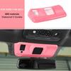 Interior Rearview Mirror Bracket Panel Cover Trim For Ford F-150 2021-2022 Pink