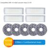 Suitable for Xiaomi Mijia No-Wash Sweeping and Mopping Robot Accessories C101 Mop Main Side Brush Filter Element Cleaning Fluid
