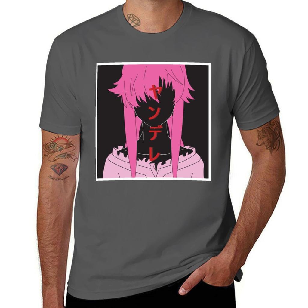Yuno Gasai Yandere Tshirt Retro Graphic Print Tshirt