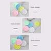 5Pcs Miniatures Plastic Mini Food Plates Kitchen Durable Simulation Dining Plate Model Tableware