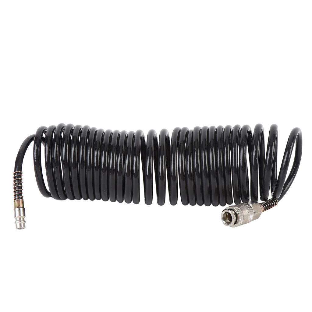 Spiralschlauch 1/4 Zoll ID 16,4 Fuß Länge PE Kupfer Verhedderungsfrei Verdrehungsfest Leicht