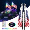 RGB Chasing Reverse Car Turn Signal Brake Light LED Whip Antenna Flag Light Car Whip Antenna Flag Pole Light