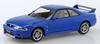 AOSHIMA Seria The Snap Kit Nissan R33 Skyline Championship Blue Model din Plastic 1/32 GT-R Codificat prin Culoare 15-E