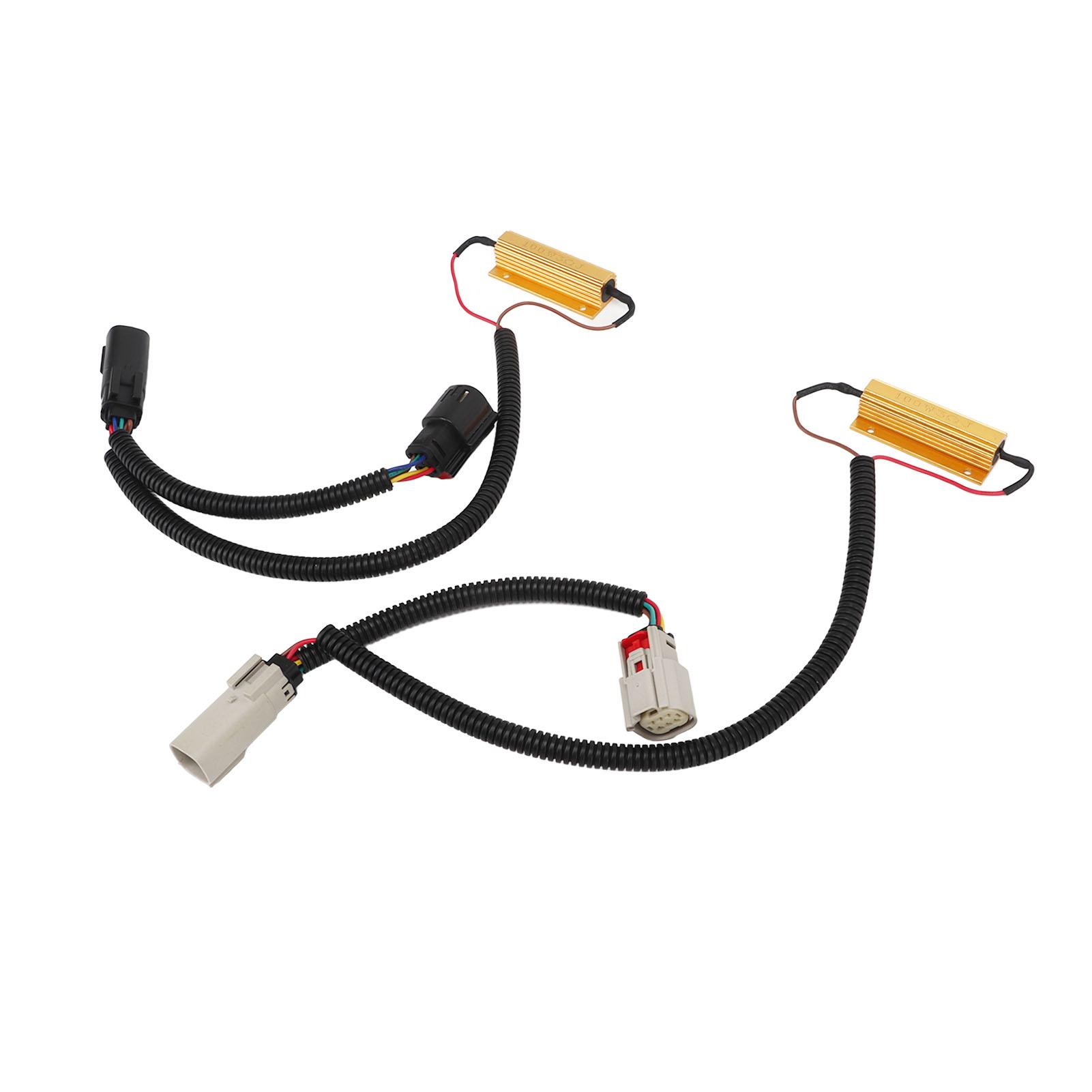 

2 шт. жгут проводов для преобразования задних фонарей светодиодный адаптер для преобразования задних фонарей разъем для Sierra