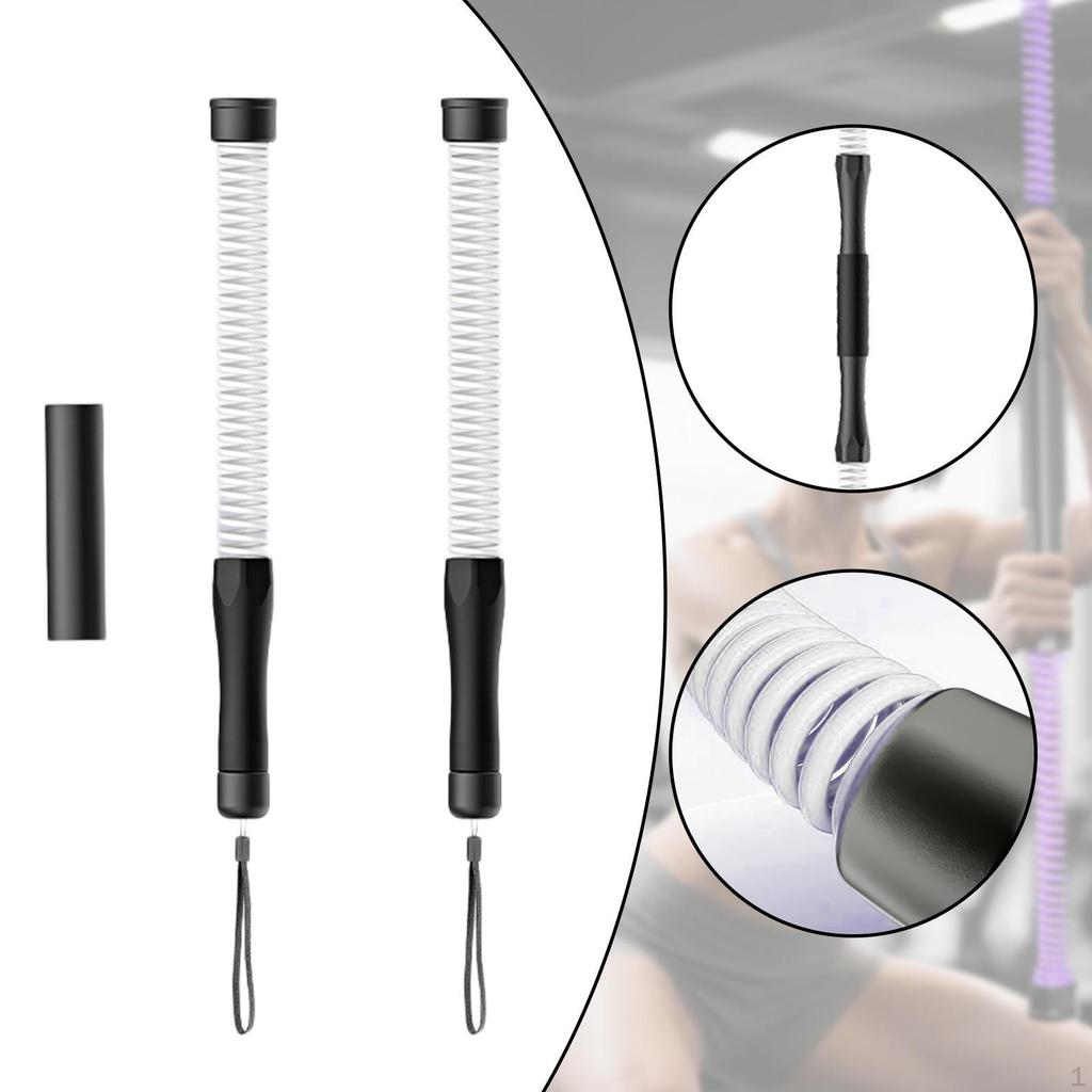 2Pcs Fitness Battle Ropes Portable Tool Strength Conditioning Workout