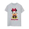 Disney Womens/Ladies Minnie Mouse Story Time Cotton Boyfriend T-Shirt