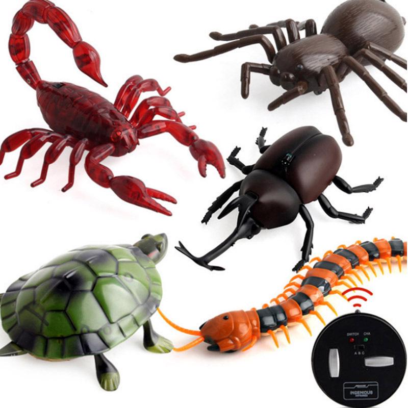 Infrared Remote Control Prank Toy: Cockroach, Spider, and Ant Simulation