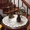 Vintage Table Mat Round Crochet Placemet New Wedding Event Decor