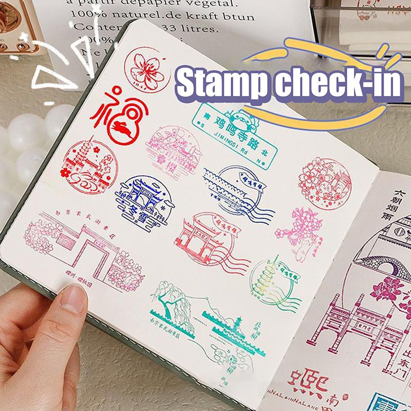 Mini Notebook High Quality Grid Page To Do List Diary Weekly Planner Pu Leather Portable Agenda Book Students