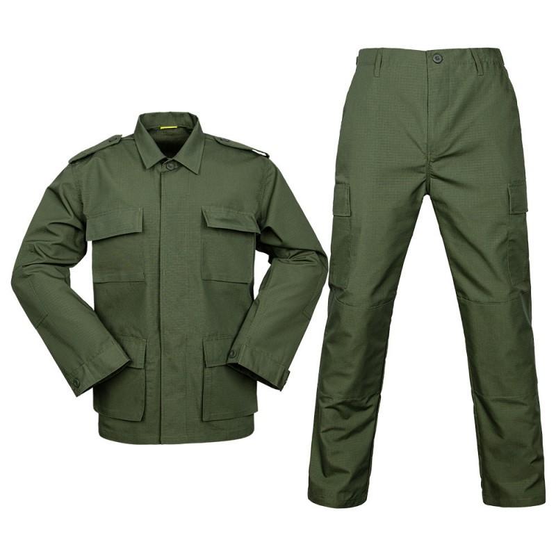 

Plaid Anti-tear BDU Camouflage Suit Outdoor Training Long-sleeved XS