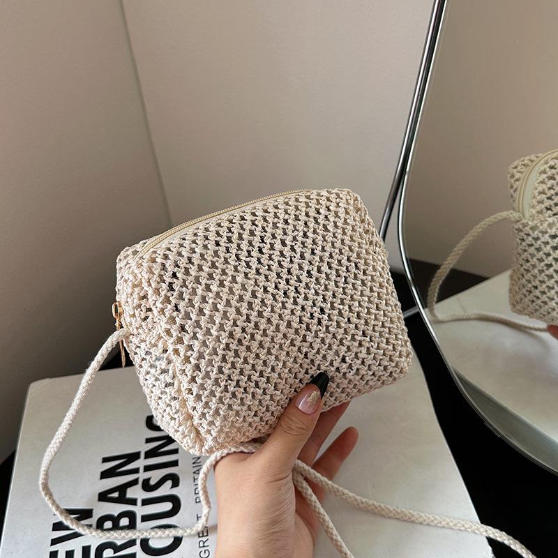 

Новая маленькая свежая пасторальная ажурная легкая сумка-мессенджер летняя легкая повседневная универсальная наплечная сумка