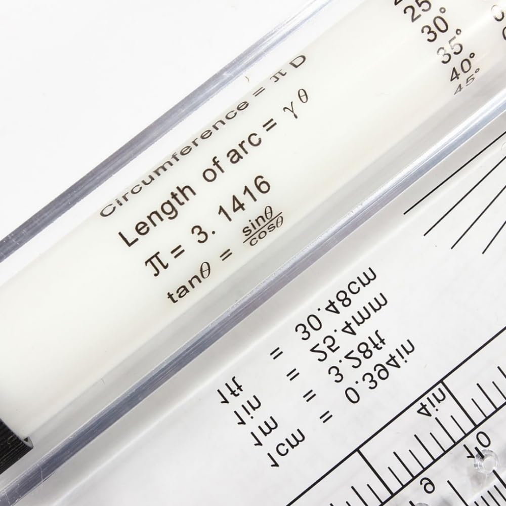 Parallel Rolling Multipurpose Line Office Supplies Ruler, Ruler, 30cm, Ruler, Plastic, Drafting, DIY, Protractor, Stationery, Drawing, Drawing, Graph,
