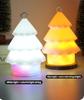 Rechargeable Christmas Tree Silicone Night Light with 10m String Light Storage, Colorful Atmosphere, Perfect for Outdoor Camping