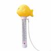 Thermomètre de piscine Corps transparent Cordon inclus Indicateur de température Hippopotame