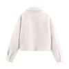 European and American Style, New Women's Clothing, Fashionable, Pearl Cloth Chest Pocket Jacket and Coat 3046351