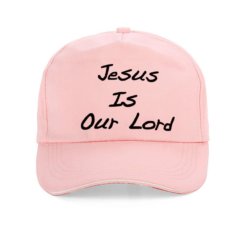 Jesus is our lord Baseball Cap High Quality Solid Snapback Cap For Unisex Women Hip Hop Cap Dad Hat Bone