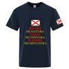 2026 Unisexs Summer Spanish Empire Retro Spain Logo Print Pure Cotton Solid Color Sports Casual RoundNeck Breathable TShirt