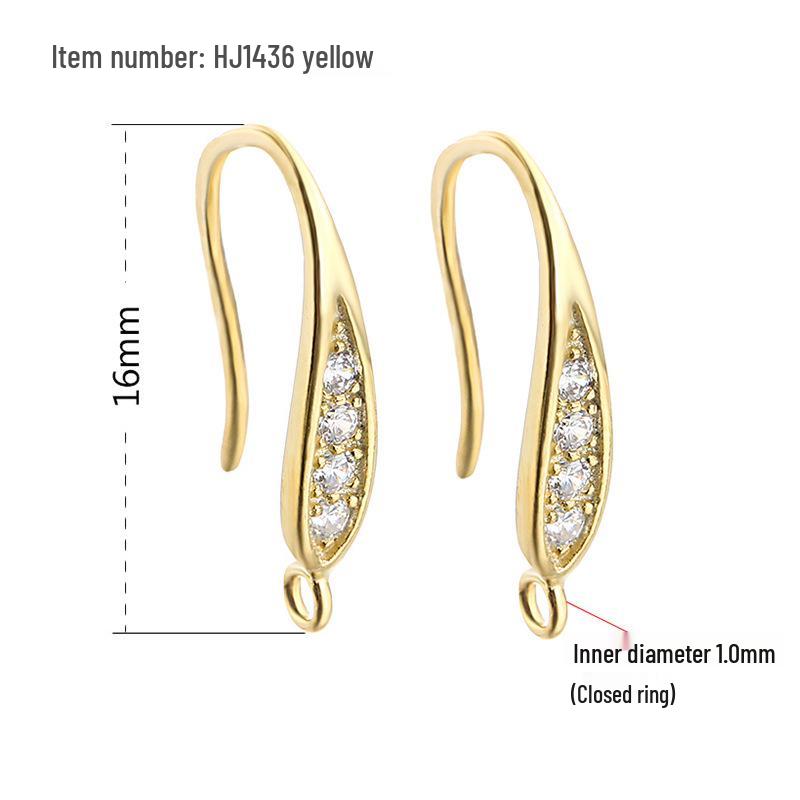 

Аксессуары для серег своими руками: Серьги-пусеты, крючки и оправы для бусин для украшений ручной работы