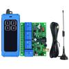 315Mhz 433Mhz DC 85V-260V Four Channel Relay Module Receiver Wireless Remote Control Switch for DC Motor DIY