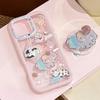 Magnetic 16 ProMax Suitable for IPhone 15 Cute Rotating Elephant Stand Apple 14 Mobile Phone Case 13 Acrylic