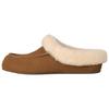 UGG ANSLEY Rubber Sole Abrasion Resistant Closed Toe Slippers Women's Chestnut 1171391-CHE