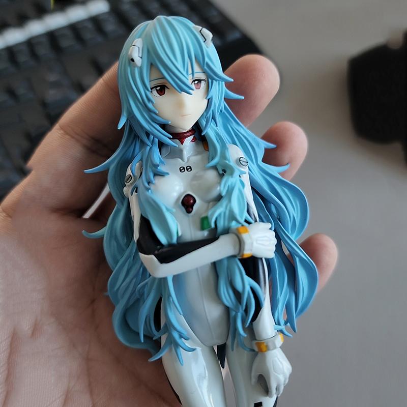 NEON GENESIS EVANGELION Animovaná figúrka Ayanami Rei s dlhými vlasmi Ver akčná figúrka zberateľská modelka