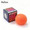Needoh Fuzzy Spiky Fuzz Squishy Squeeze Ball Complete Set Anti Maltose Stress Anxiety Relief Vent Decompression Sensory Play Toy