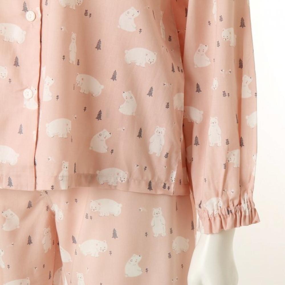 Venus Cute Bear Print Women S Pajama Soft Material Moc  Vpa4571w 