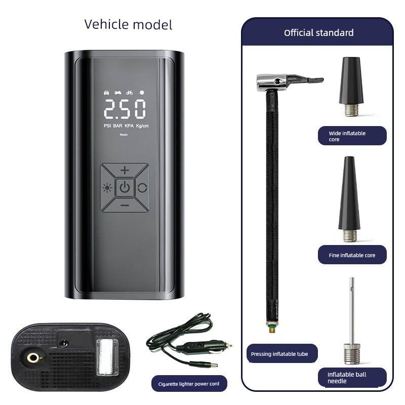 

Vehicle Air Pump Car Small Portable Tire Multi-Function Aerated Electric Tire Pump Car 216 Car Model
