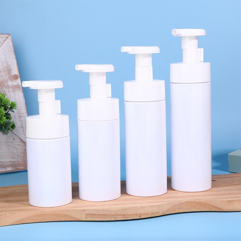 200/250/300/350ml Refillable Foaming Pump Bottles – Empty, Portable Dispensers for Facial Cleanser, Mousse, Lotion, and Shampoo