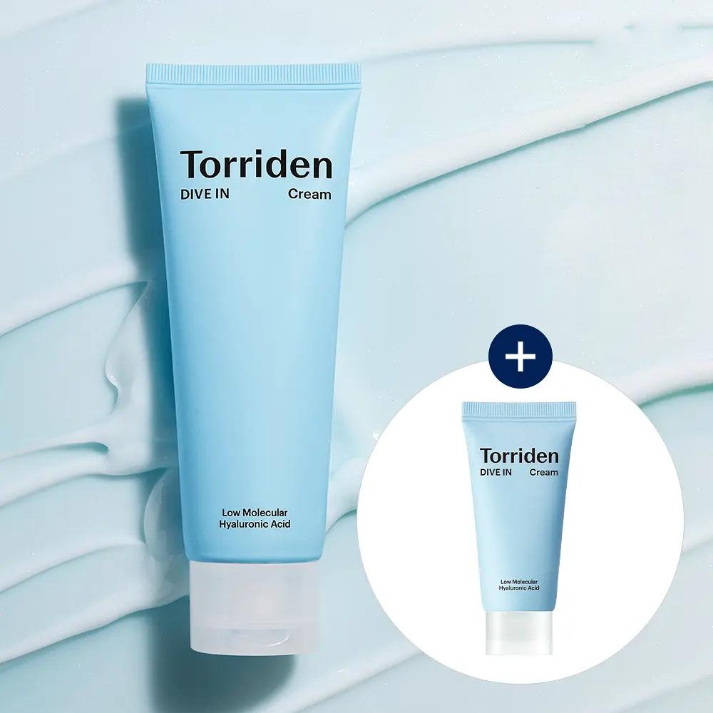 TORRIDEN Dive-In Low Molecular Hyaluronic Acid Cream 80ml Set (+20ml Bonus)