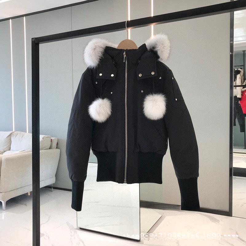 High version goose scissors down jacket