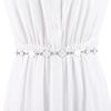 Ladies With Dress Four-Leaf Clover Hook Adjustment Chain Fine Decorative Belt Waist Metal Waist Chain