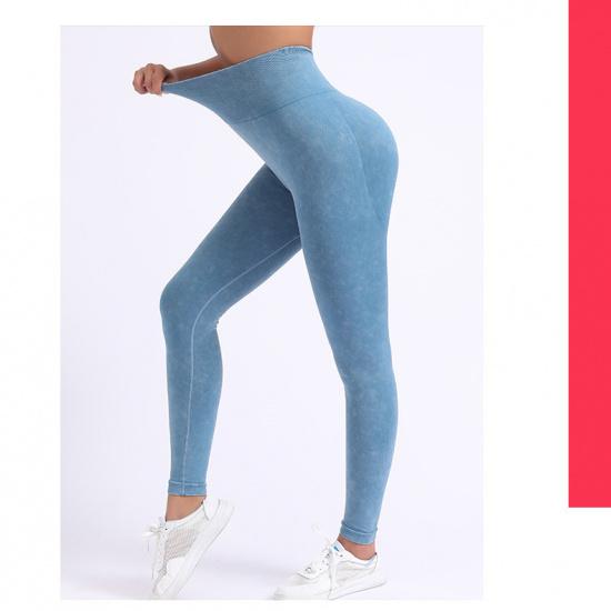 Peach Seamless Yoga Pants With Perky Buttocks, Breathable Yoga, Tight Fit, High Waist, Exercise Base, Fitness Pants For Women