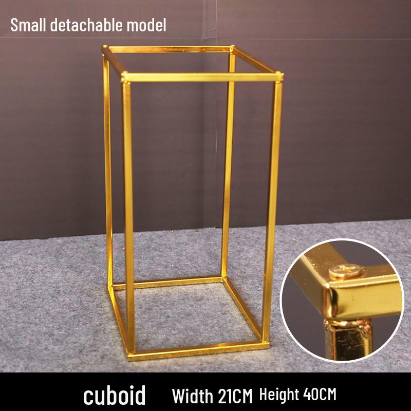 Wedding Aisle Floral Arrangement Stand - Iron Metal Frame for Decorations