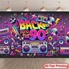 2D Retro 90er Hip Hop Hintergrundtuch Graffiti Stil Fotokabinen Requisite